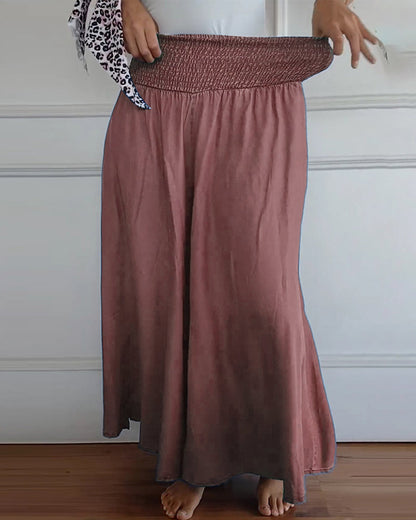 Irene | Women's Comfy Wide-Leg Trousers