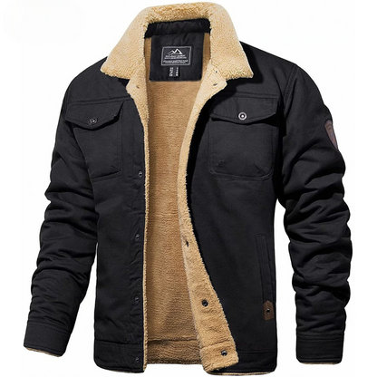 Evander | Men's Luxe Cargo Jacket with Long Sleeve