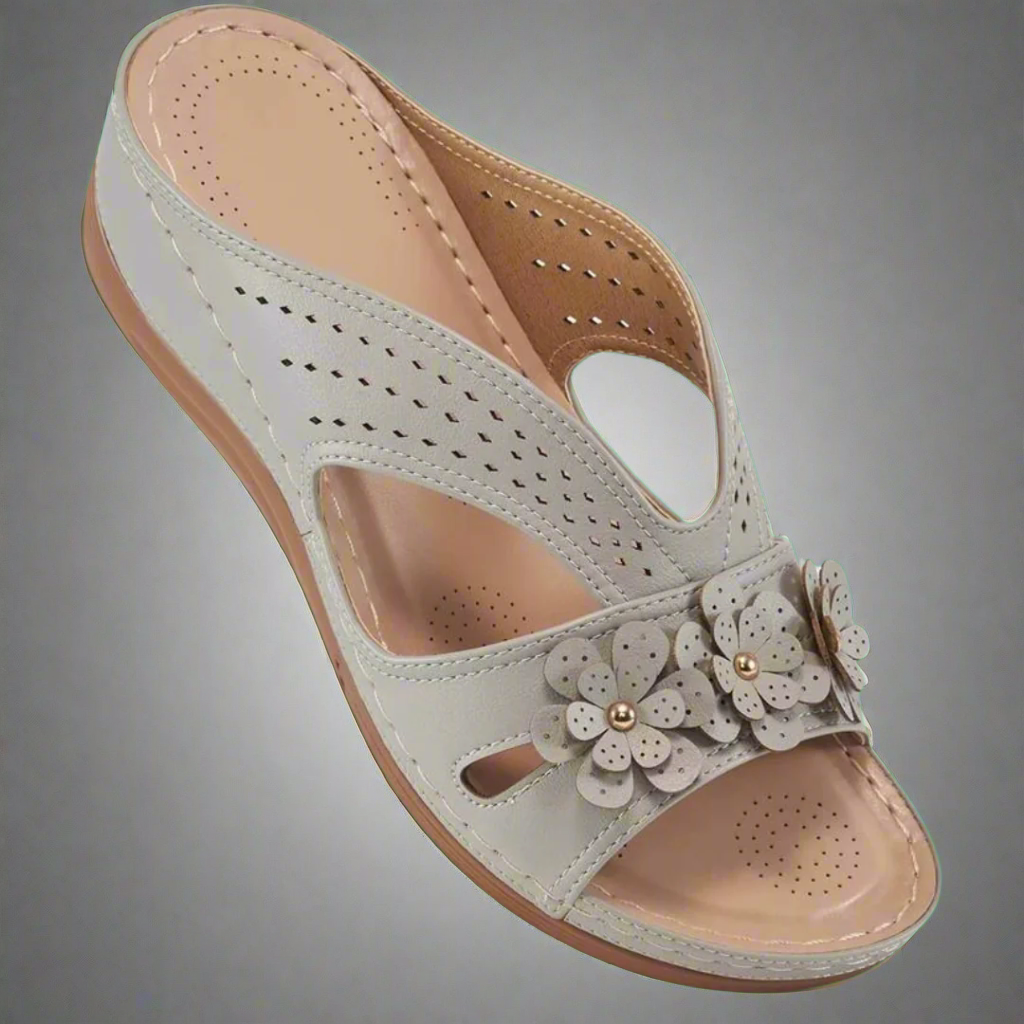 Sibindra | Women's Cushioned Open-Toe Orthopedic Sandals for Sensitive Feet