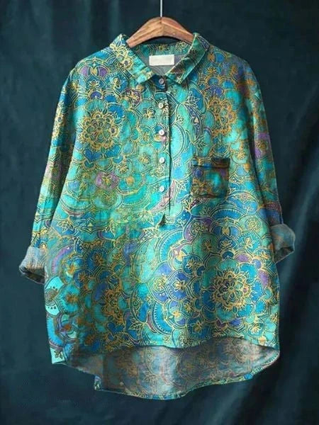 Hippie | Longline Peace Art Shirt