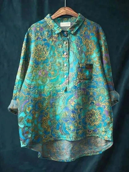 Hippie | Longline Peace Art Shirt