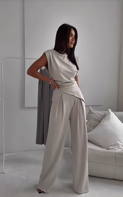 Solenne | Women's Relaxed Casual Elegance Set