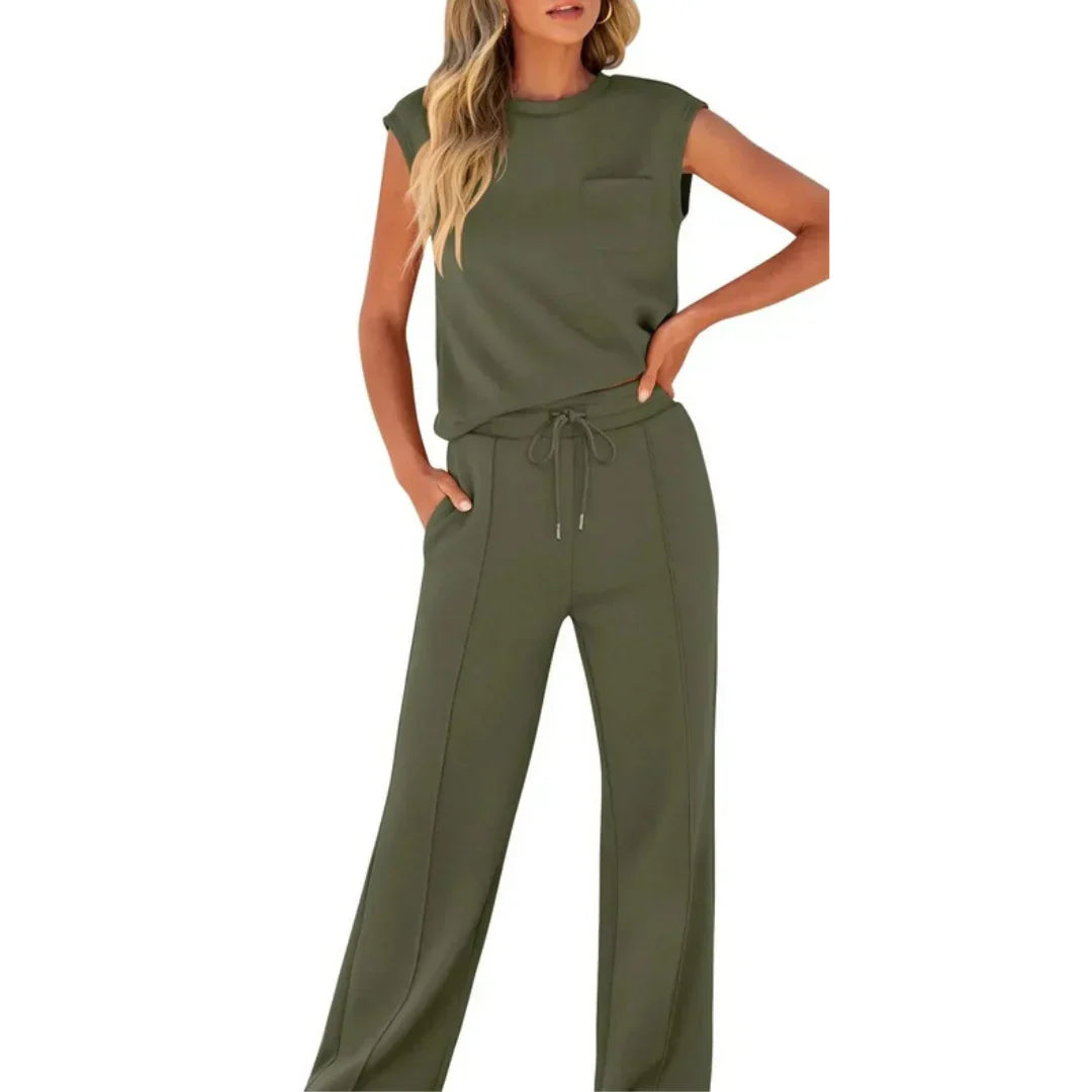 Kaiya | Women's Relaxed Summer Soft Lounge Set