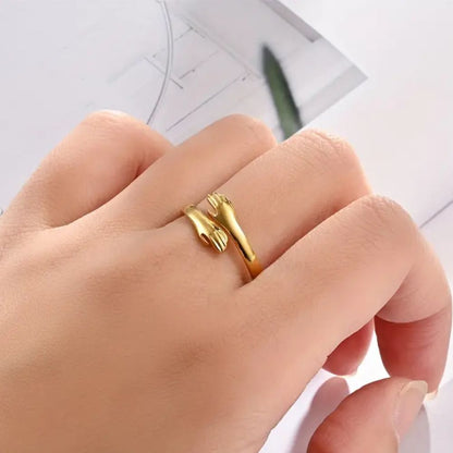 Personalized Embrace Ring