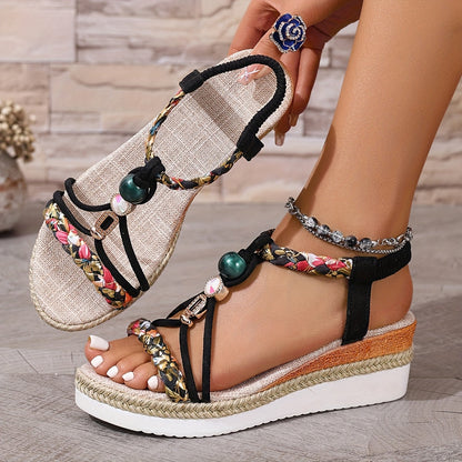 Rosaline | Women's Open-Toe Comfortable Orthopedic Wedge Sandals
