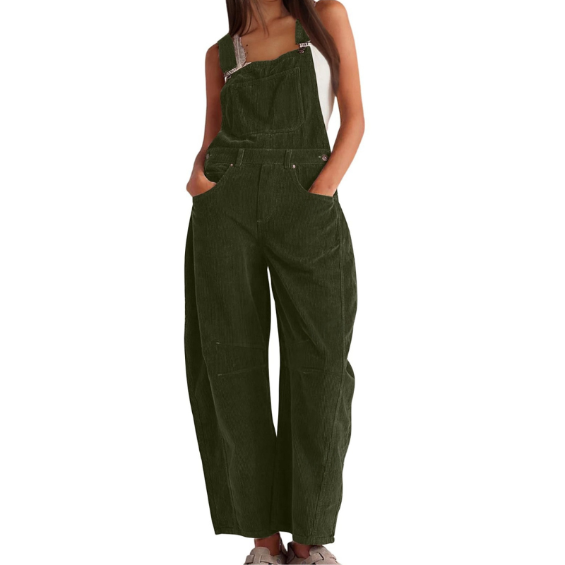 Ethel | Women's Chic Wide-Leg Barrel Jumpsuit