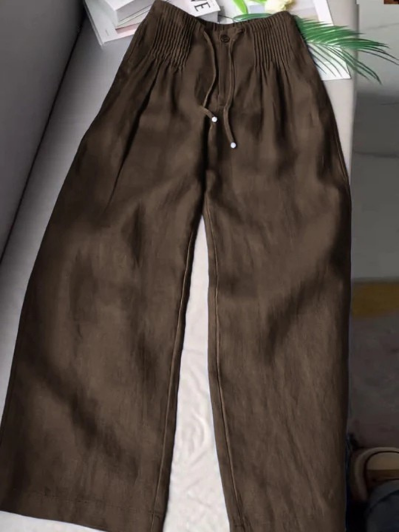 Camille | Women's, Blend Wide-Leg Trousers