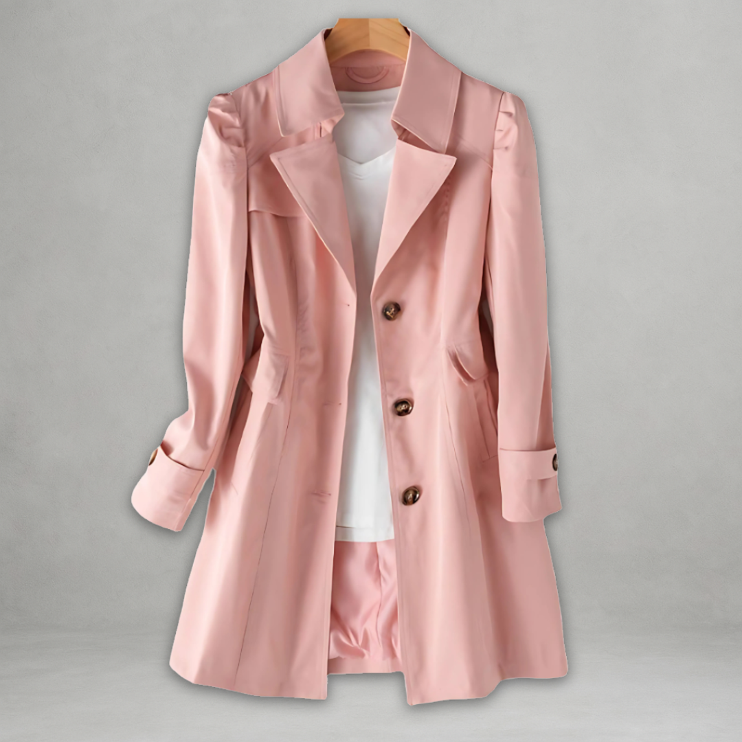 Daniela | Women's Chic Trench Coat with Pockets