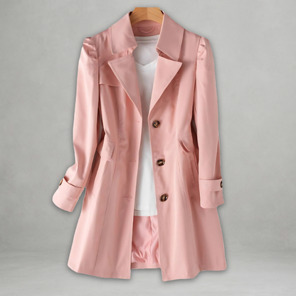 Daniela | Women's Chic Trench Coat with Pockets