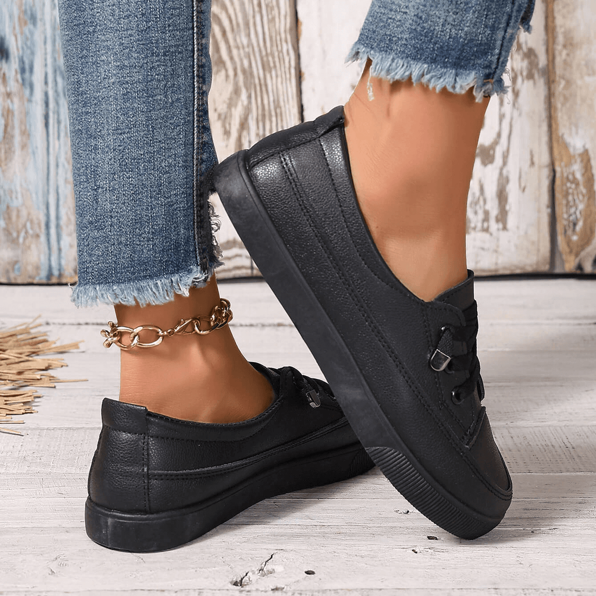Elise | Lightweight Women’s Lace-Up Orthopedic Flat Shoes