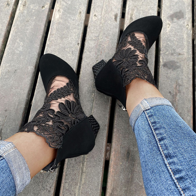 Jane | Women's Cushioned Lace-Up Elegant Summer Pumps