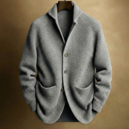 Silvoro | Men's Blend Cardigan with Pockets