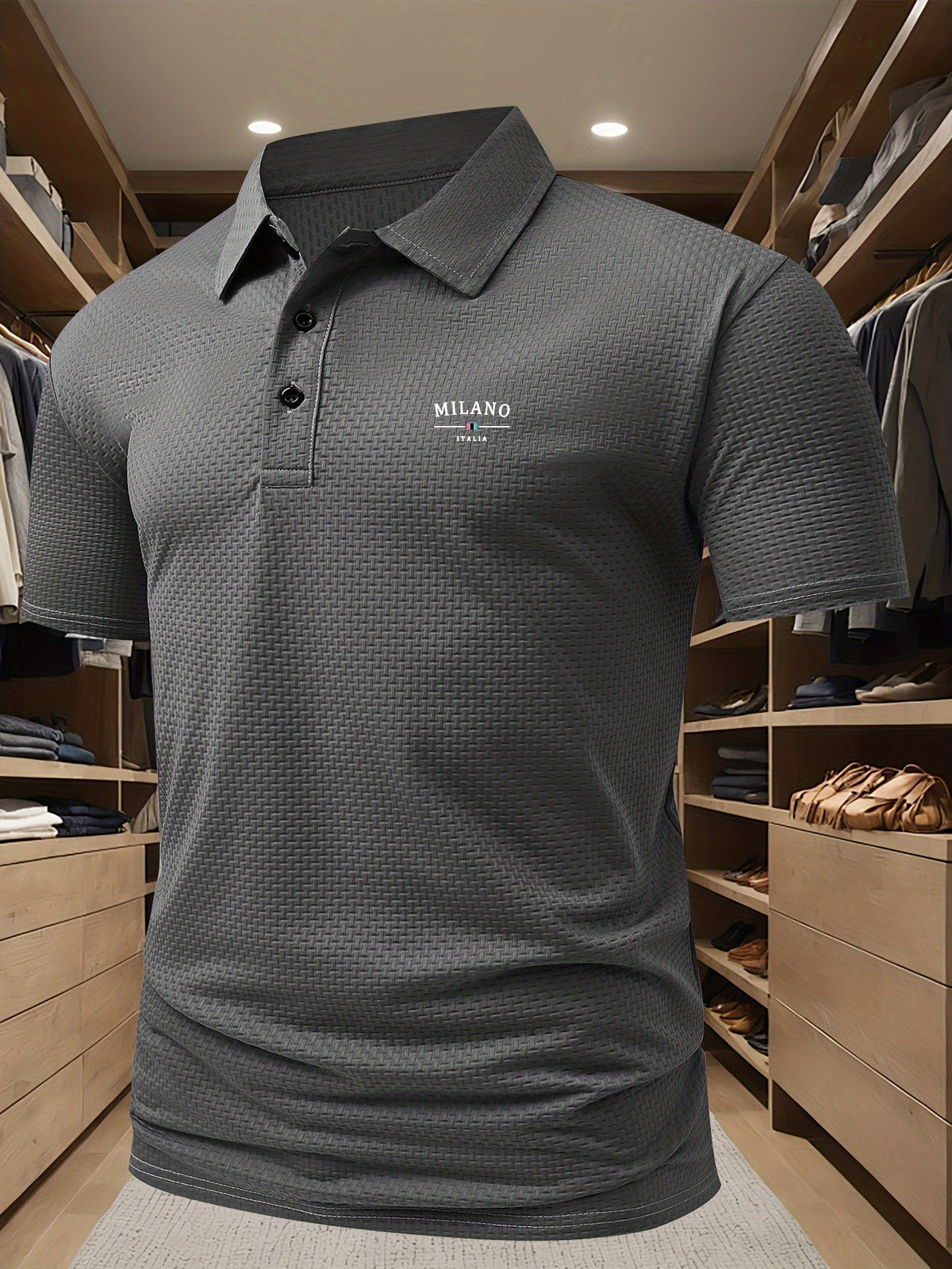 Milano | Men's Short Sleeve Golf Shirt