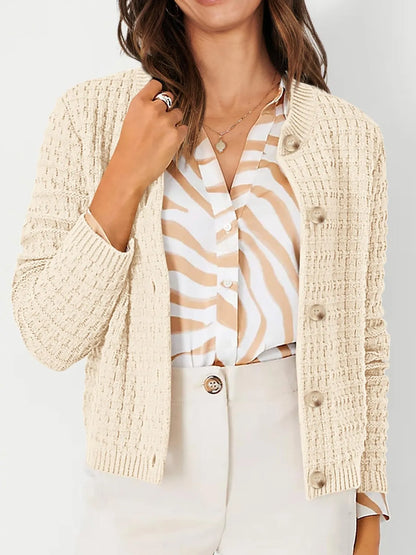 Harper | Women's Cardigan with Button Placket