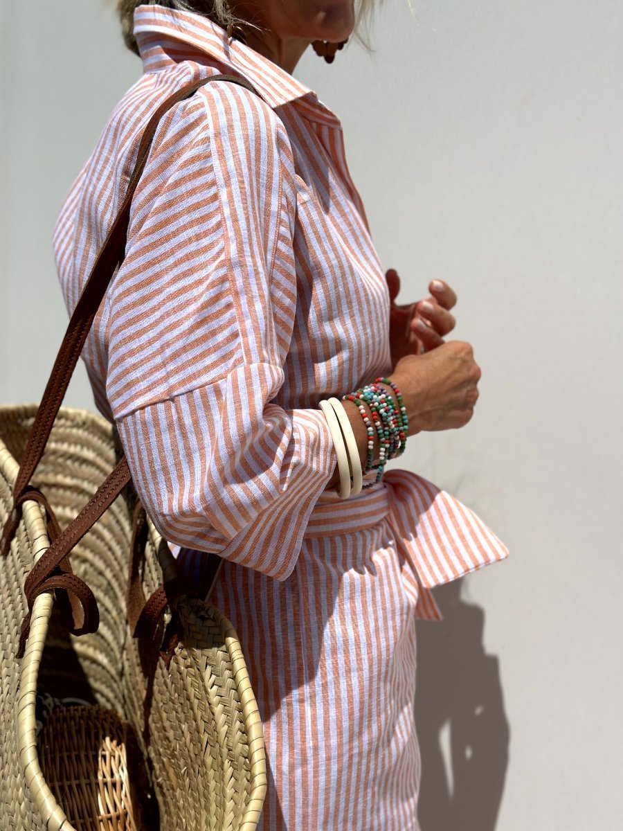 Veronica | Women's Classic Striped Shirt