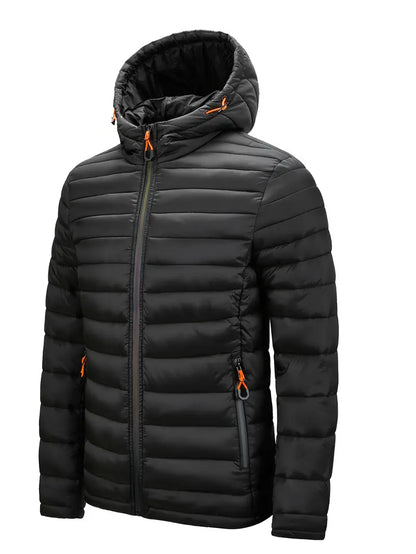 Men's Elegant Hooded Jacket with Hooded