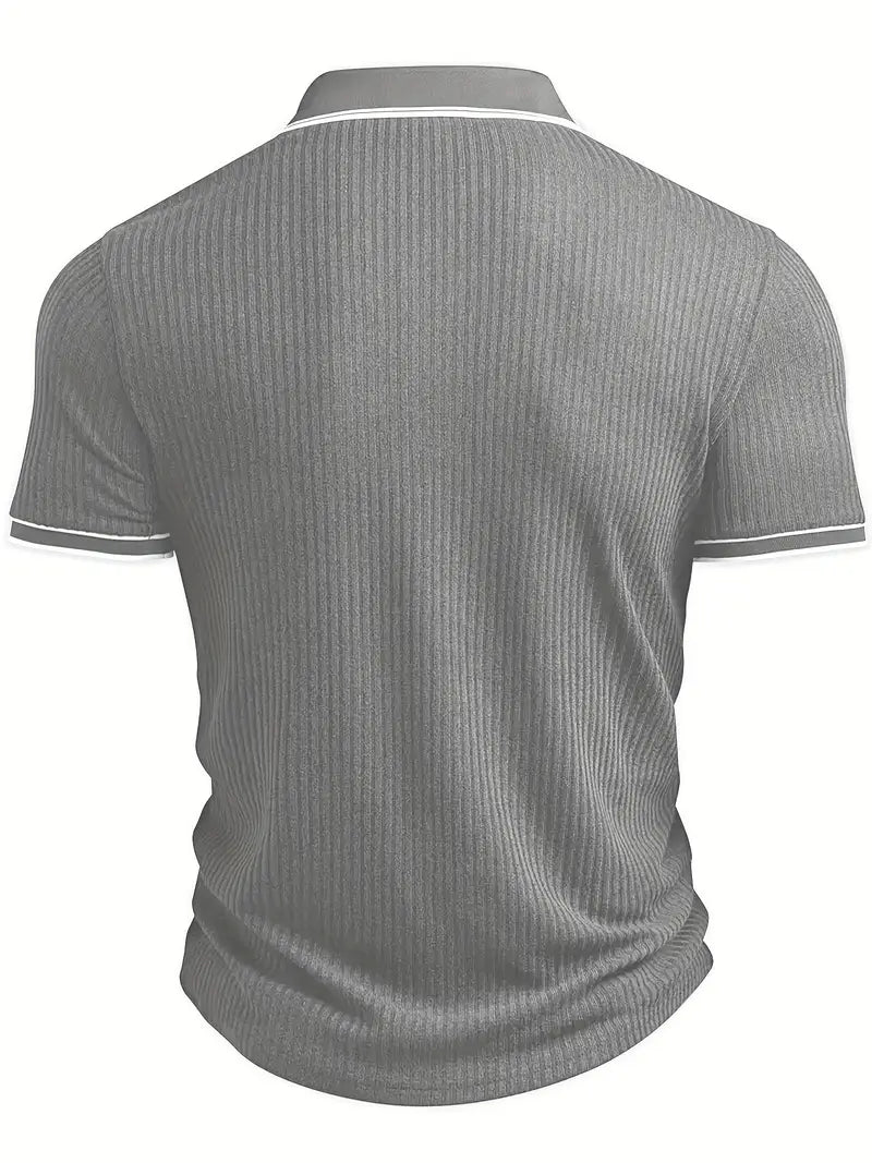 Emilio | Men's Custom Ribbed Polo