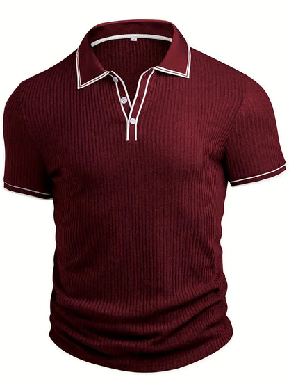 Emilio | Men's Custom Ribbed Polo