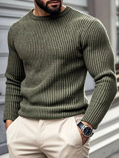 Men's Relaxed Brit & Boho | Logan Luxe Jumper