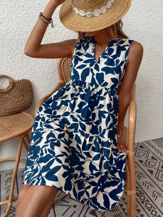 Elena | Women's Airy Summer Midi Dress