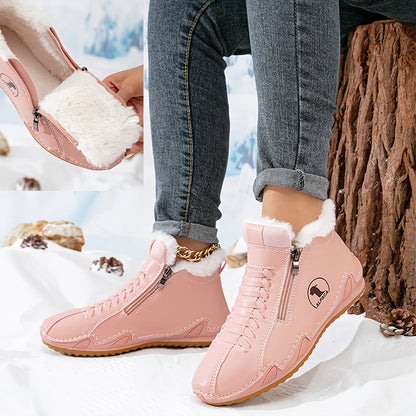 Léa | Women's Orthopedic Lace-Up Ergonomic Winter Comfort Ankle Boots