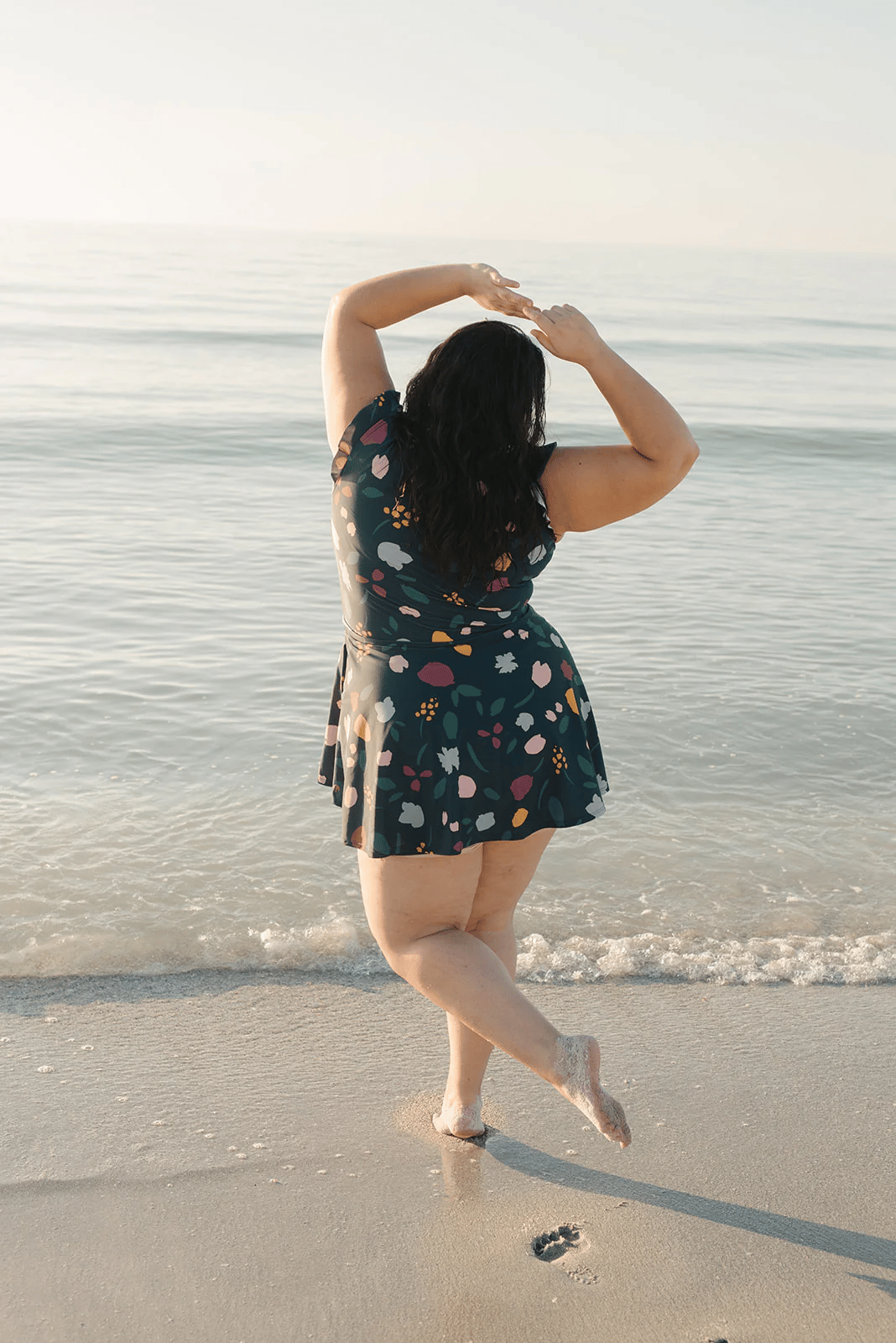 Reana | Women's Ruffled Swimsuit with Bust Support