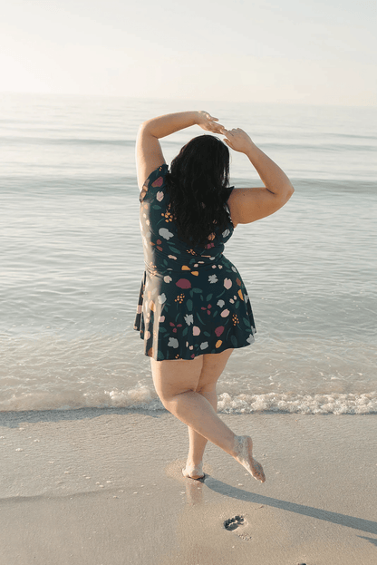 Reana | Women's Ruffled Swimsuit with Bust Support