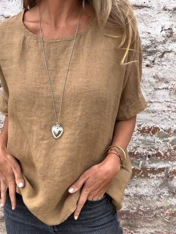 Casia | Women's Minimalist Relaxed Top