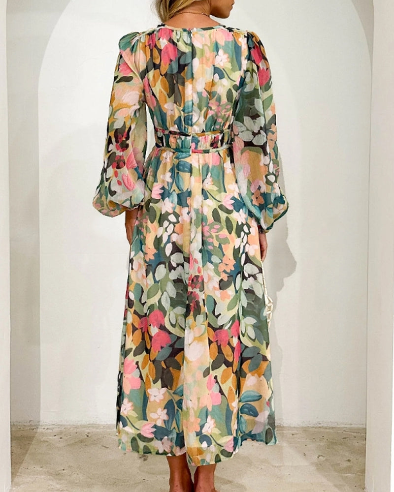 Elvira | Women's Long Boho Style Maxi Dress