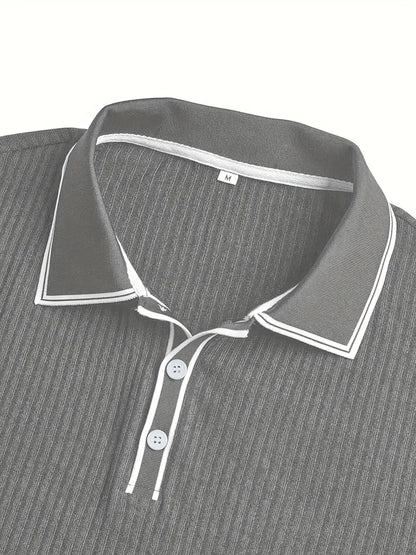 Emilio | Men's Custom Ribbed Polo