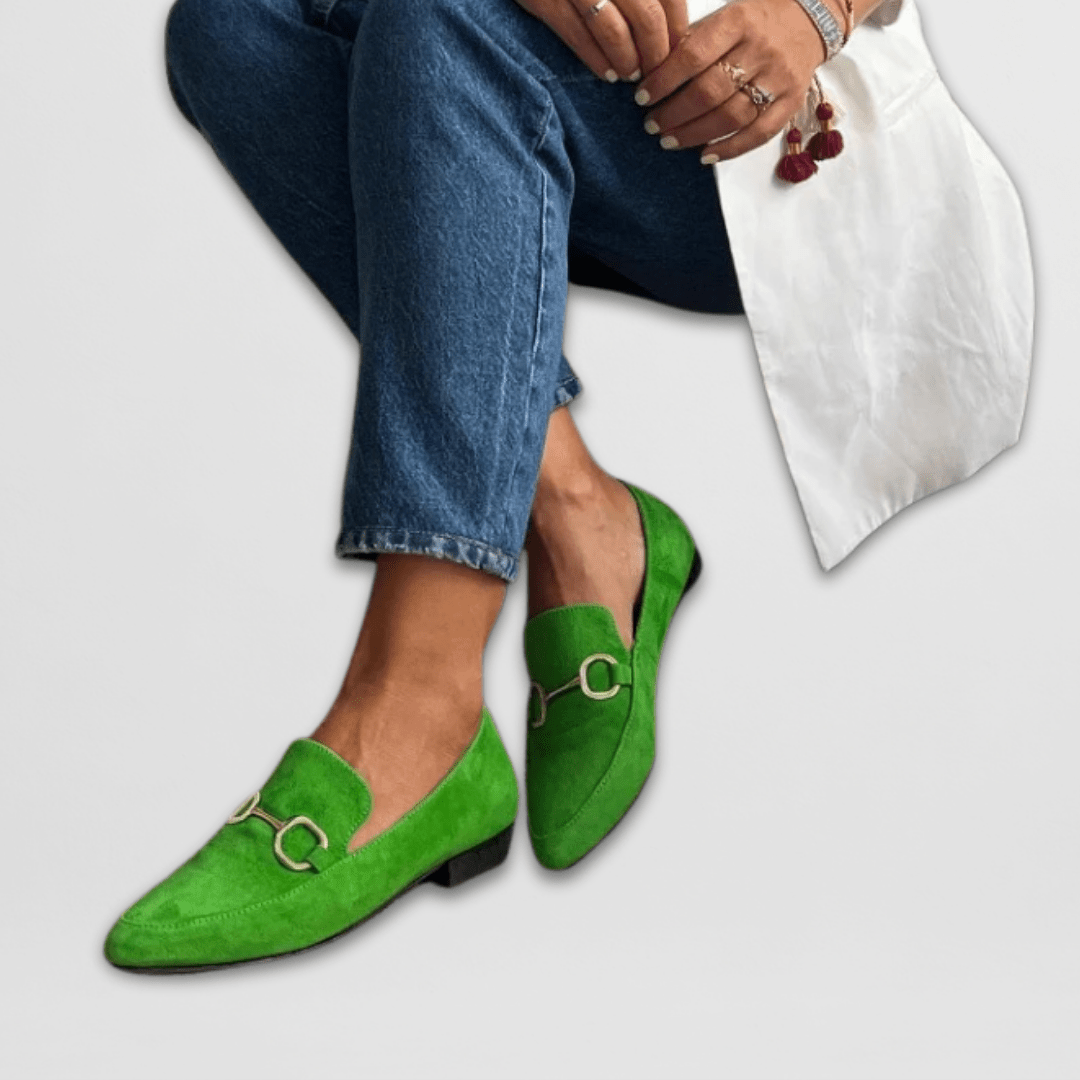 Ginevra | Women's Cushioned Slip-On Colourful Boho Loafers
