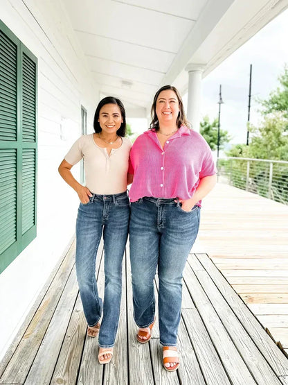 Jeanie | Women's The Holy Grail Bootcut Jeans