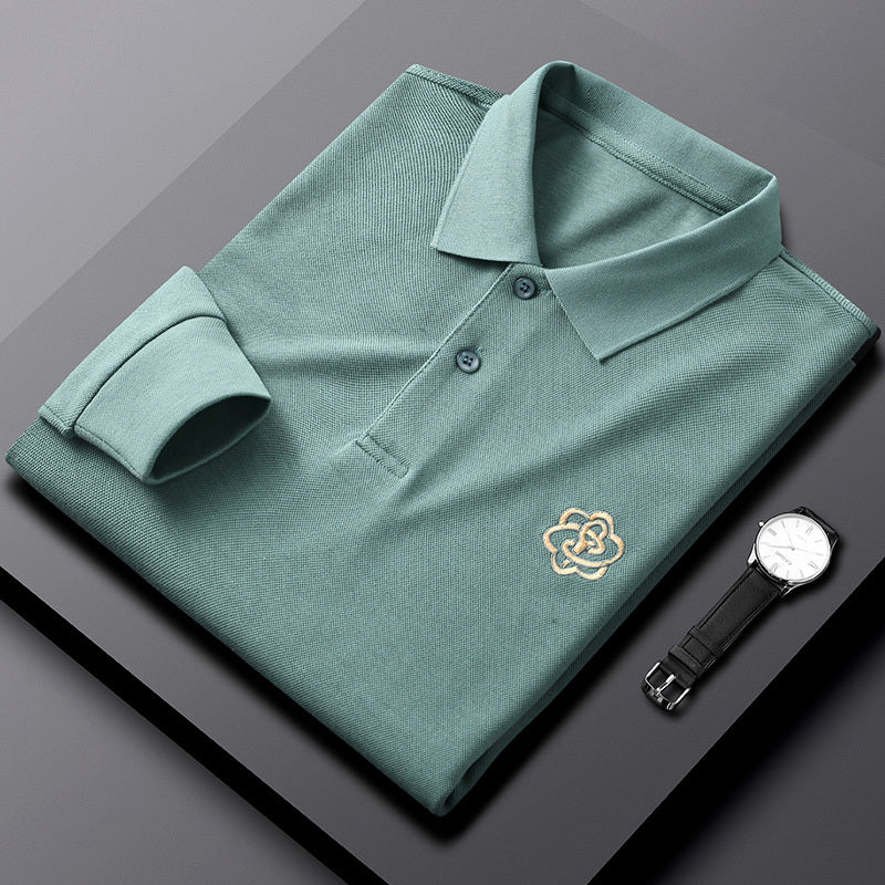 Marco | Relaxed Deluxe Men's Polo with Long Sleeve