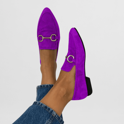 Ginevra | Women's Cushioned Slip-On Colourful Boho Loafers