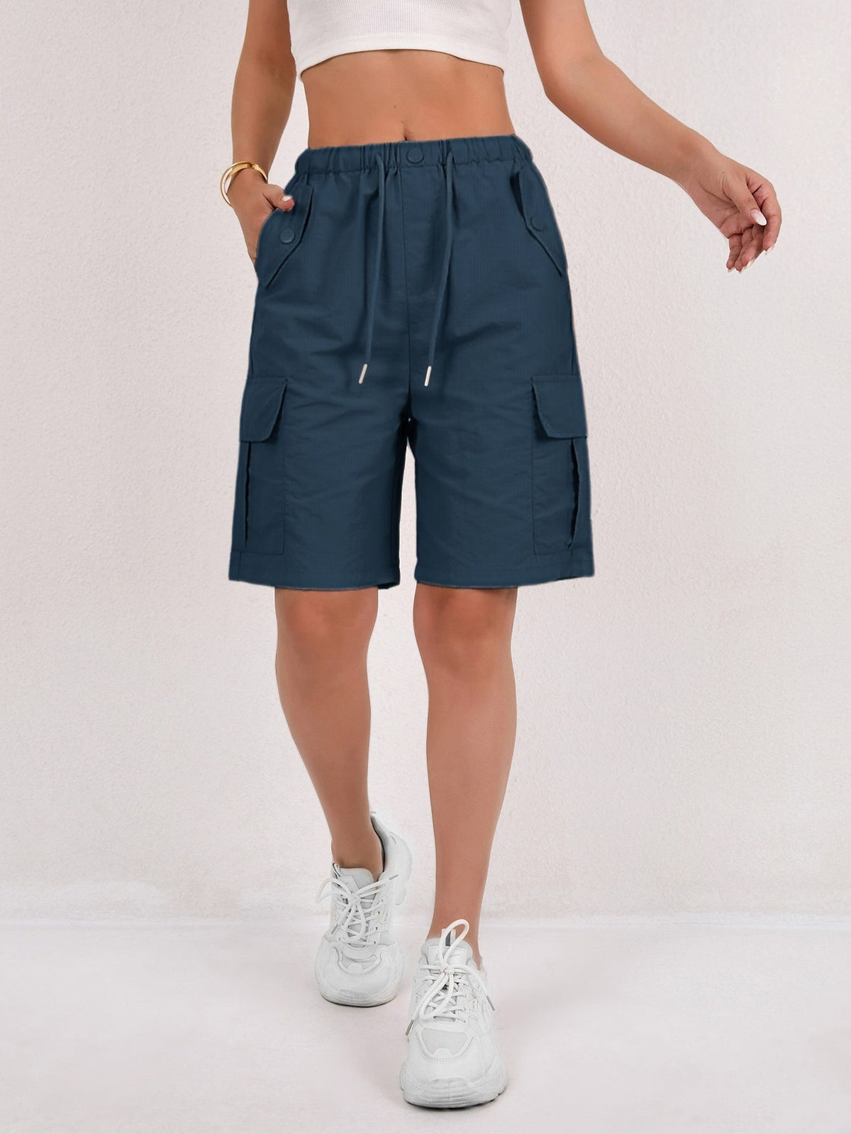 Via | Women's Relaxed Lightweight Quick-Dry Cargo Shorts with Pockets