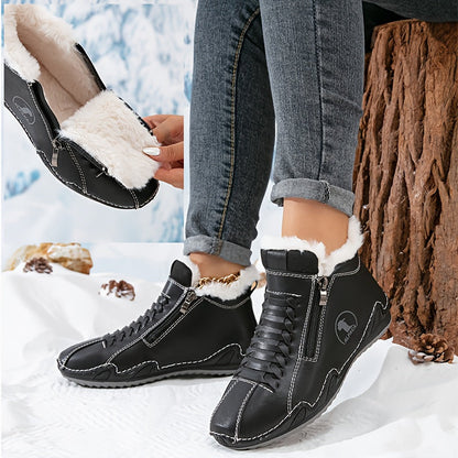 Léa | Women's Orthopedic Lace-Up Ergonomic Winter Comfort Ankle Boots
