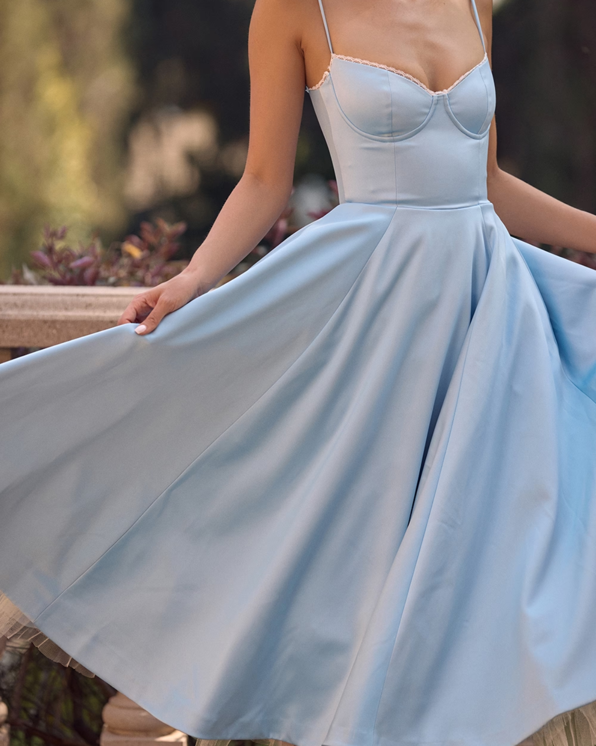 Ophira | Women's Classy Corset Midi Dress