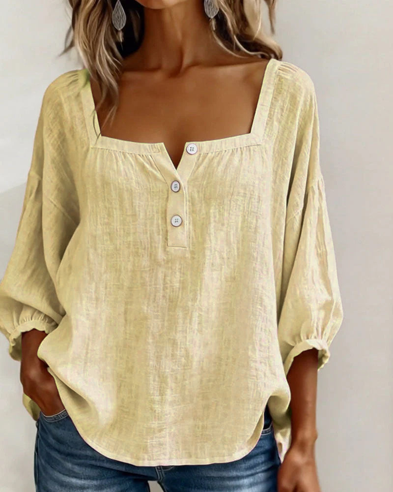 Lily | Neck Long Sleeve Blouse
