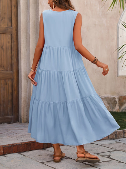 Noelia | Women's Lightweight Summer Maxi Dress