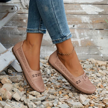 Paulette | Women's Cushioned Slip-On Chic Orthopedic Footwear with Arch Support