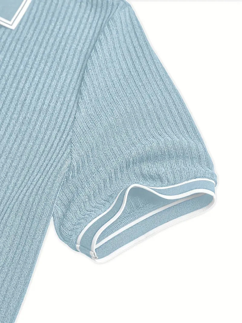Emilio | Men's Custom Ribbed Polo