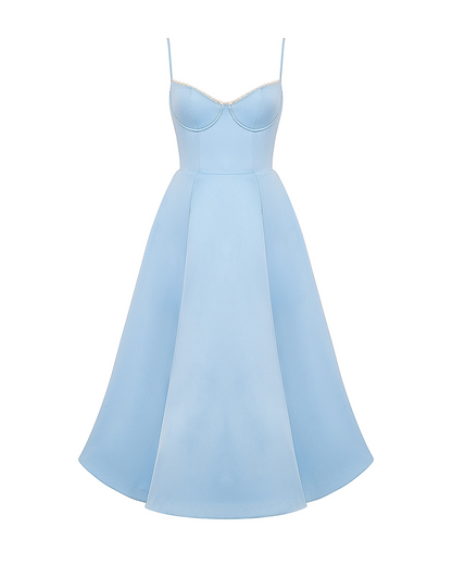Ophira | Women's Classy Corset Midi Dress
