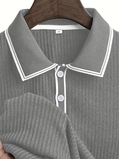 Emilio | Men's Custom Ribbed Polo