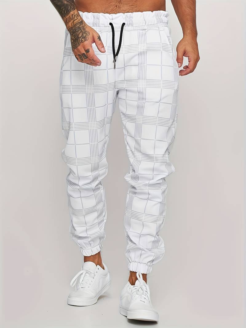 Stefan | Men's Stylish Jogging Trousers with Drawstring