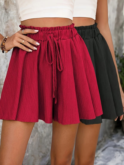 Vega | Women's Elegant Beach Shorts (1+1 Free) with Drawstring
