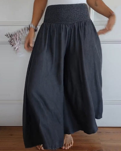 Irene | Women's Comfy Wide-Leg Trousers