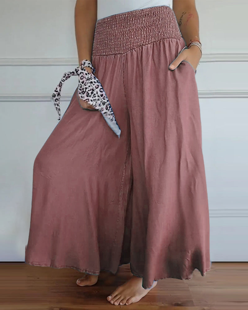 Irene | Women's Comfy Wide-Leg Trousers