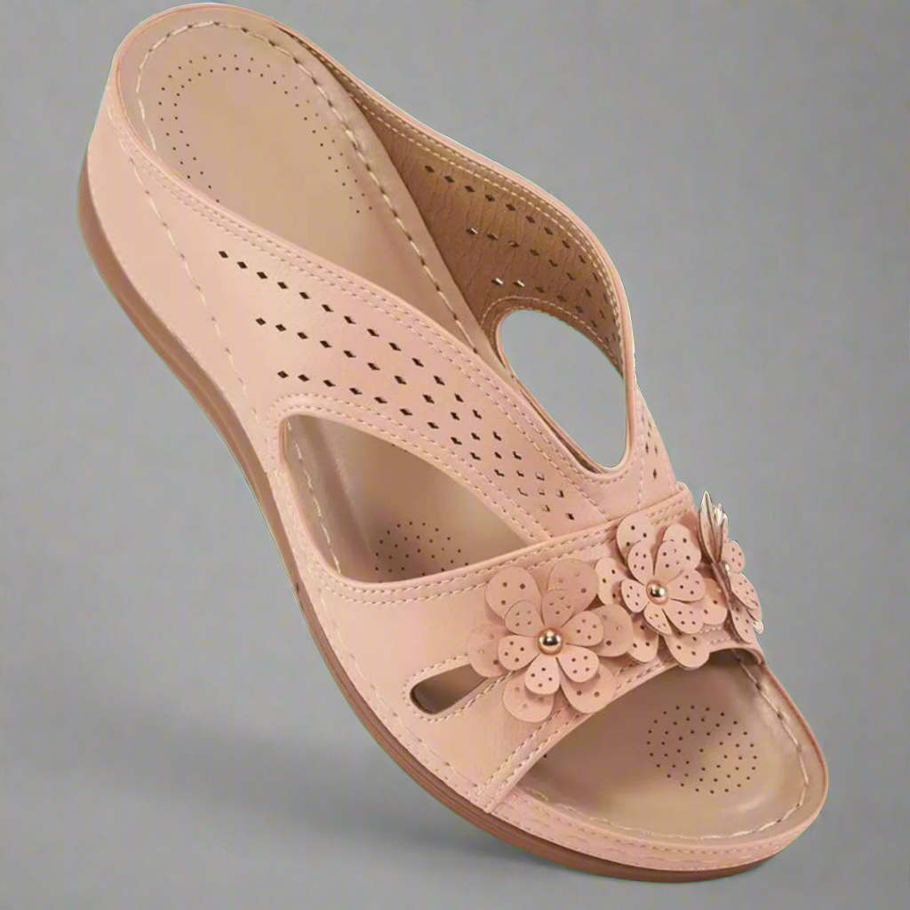 Sibindra | Women's Cushioned Open-Toe Orthopedic Sandals for Sensitive Feet