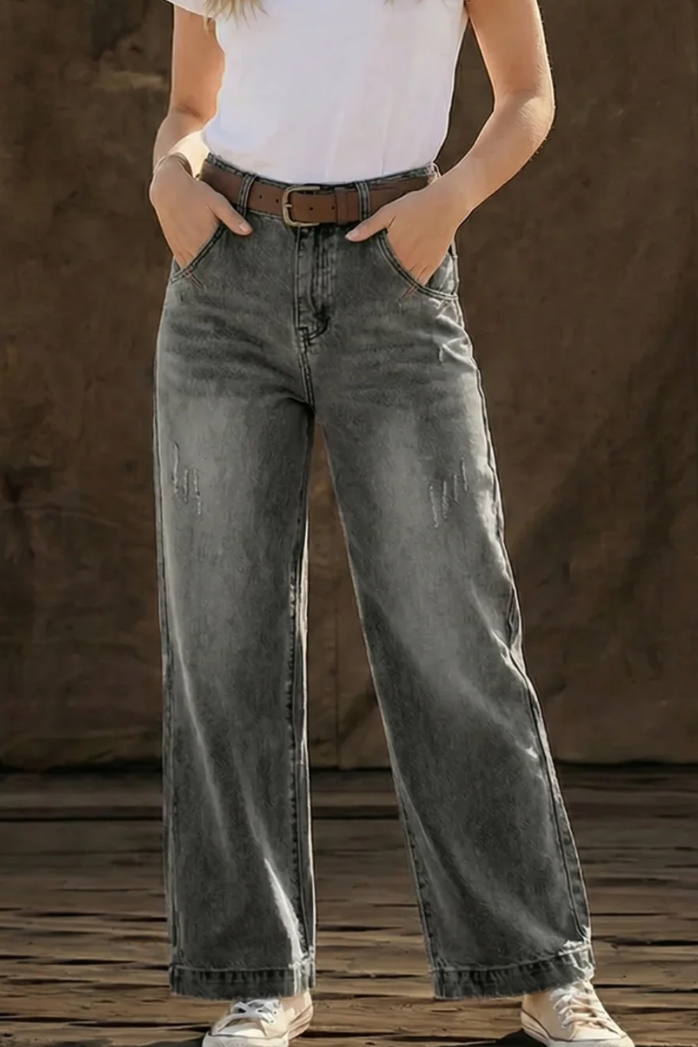 Clarissa | Women's Retro High Waist Denim Jeans