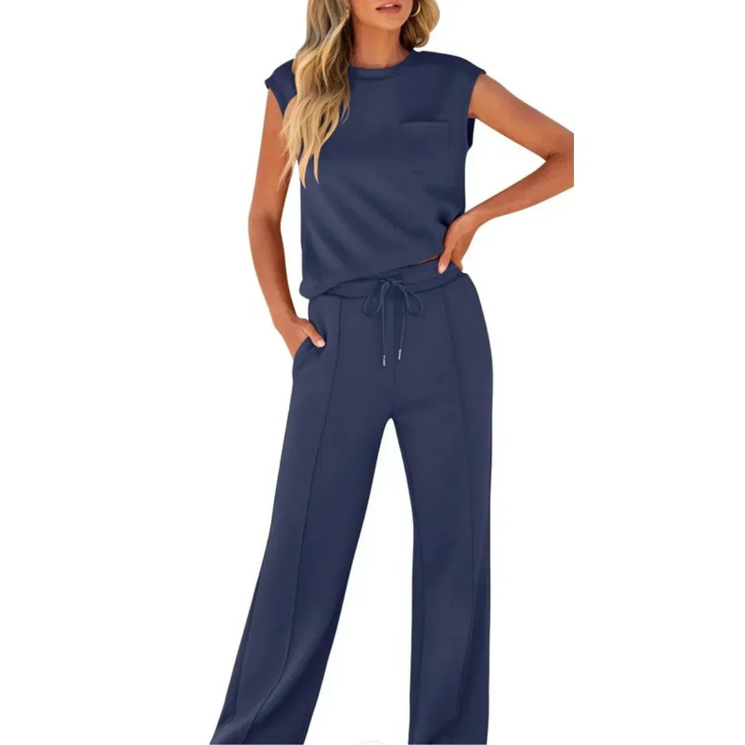 Kaiya | Women's Relaxed Summer Soft Lounge Set